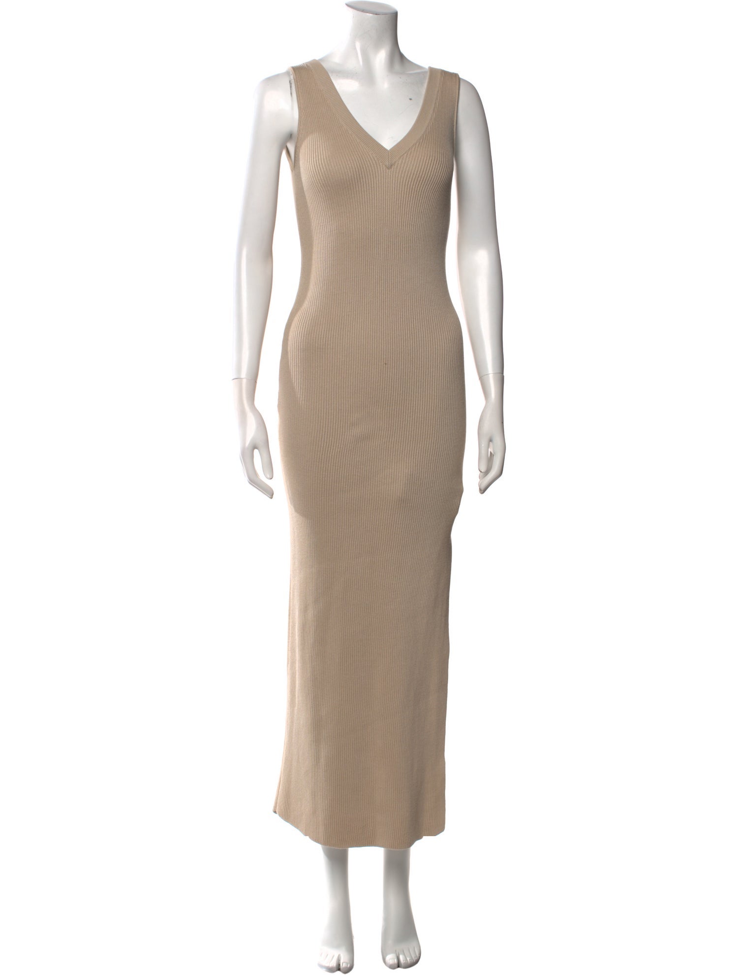 Brunello Cucinelli V-Neck Long Dress