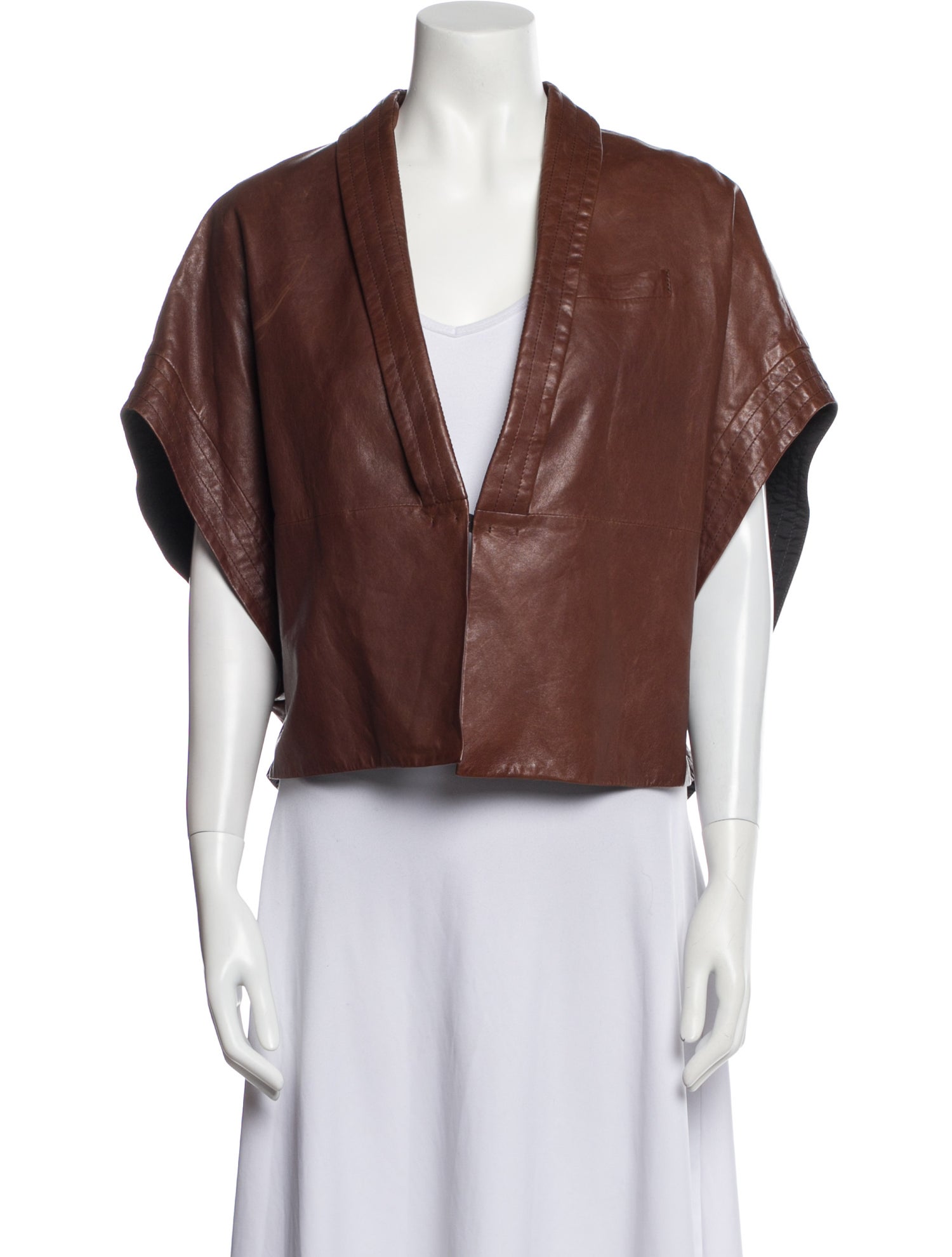 Brunello Cucinelli Leather Jacket