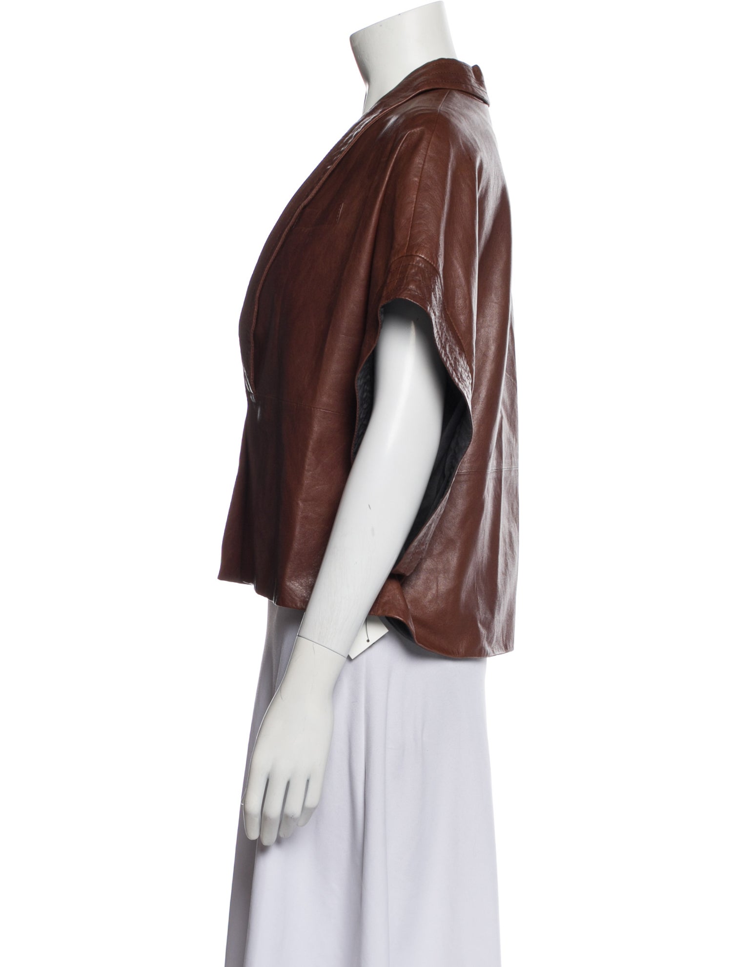 Brunello Cucinelli Leather Jacket
