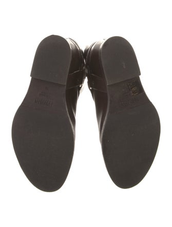 Brunello Cucinelli Monili Leather Moto Boots