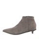 Brunello Cucinelli Monili Suede Chelsea Boots