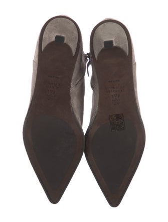 Brunello Cucinelli Monili Suede Chelsea Boots