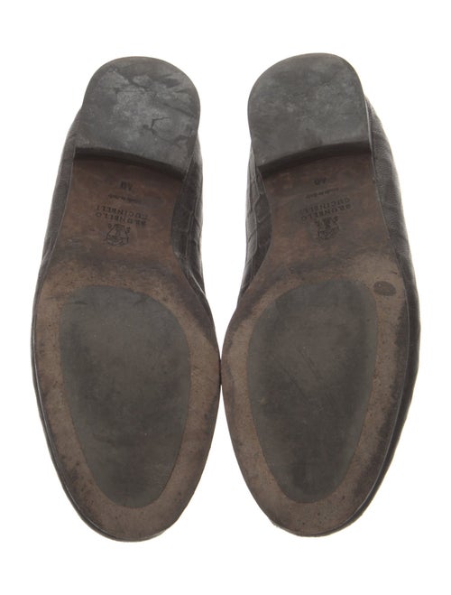 Brunello Cucinelli Monili Leather Mules