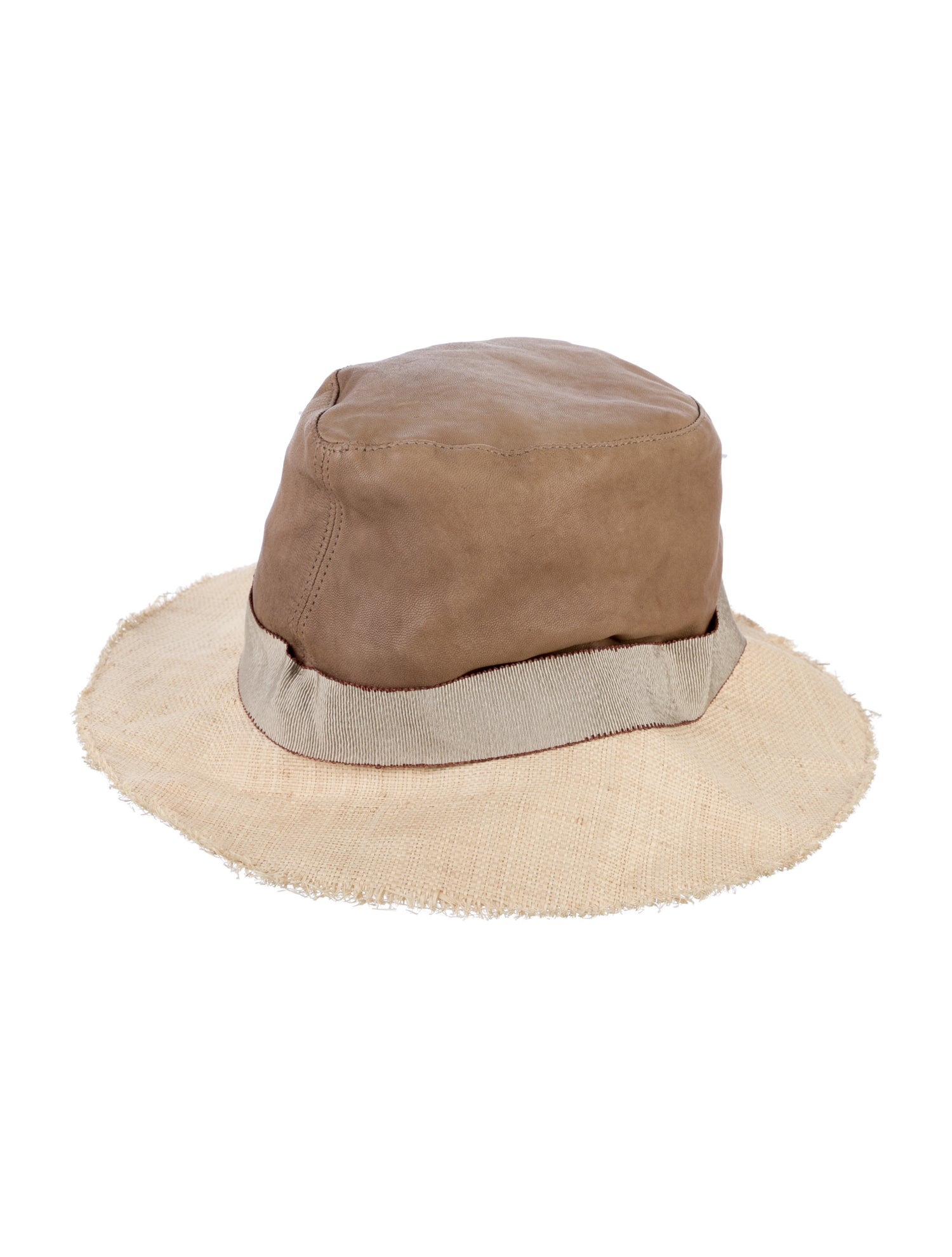 Brunello Cucinelli Cotton & Raffia Straw Sun Hat