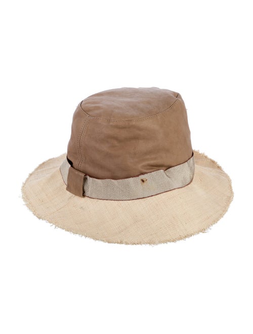 Brunello Cucinelli Cotton & Raffia Straw Sun Hat