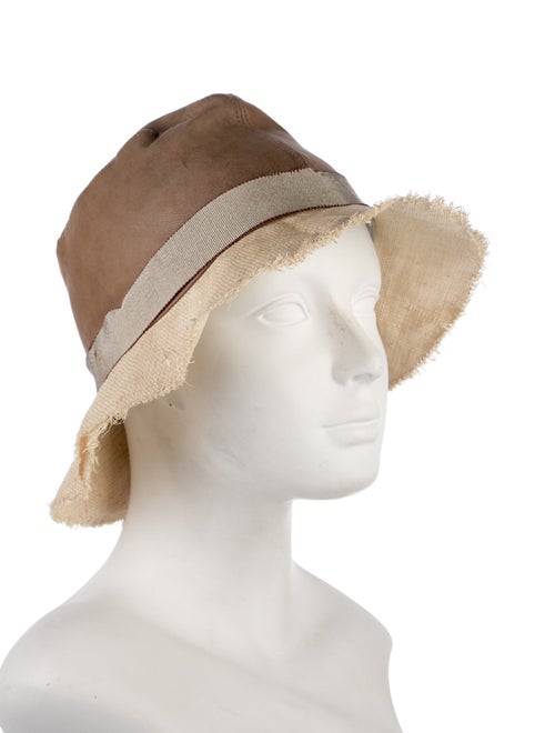 Brunello Cucinelli Cotton & Raffia Straw Sun Hat