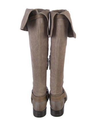 Brunello Cucinelli Leather Riding Boots