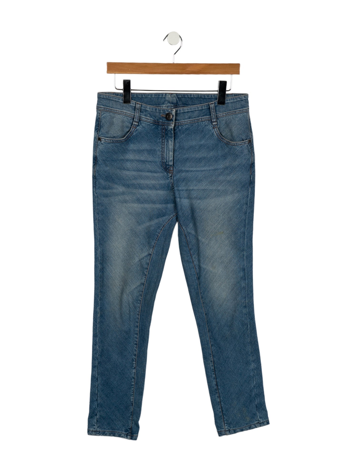 Brunello Cucinelli Mid-Rise Skinny Leg Jeans