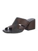 Brunello Cucinelli Monili Leather Slides