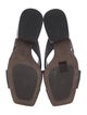 Brunello Cucinelli Monili Leather Slides