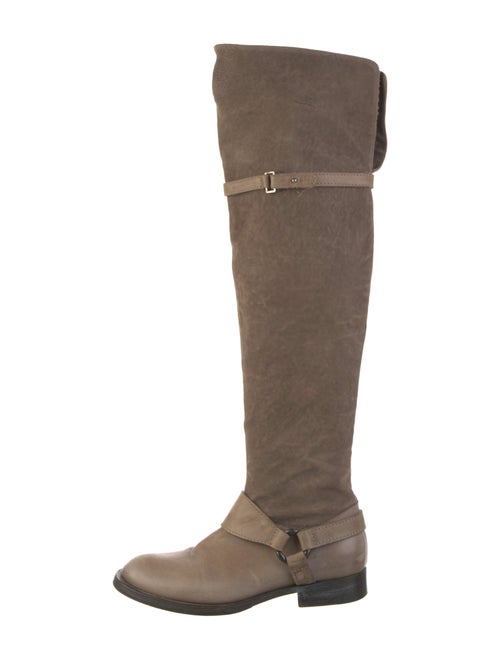 Brunello Cucinelli Leather Riding Boots