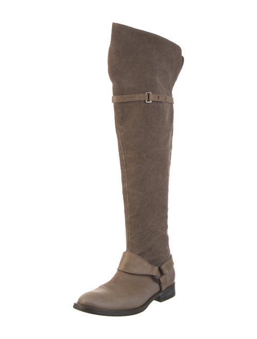 Brunello Cucinelli Leather Riding Boots