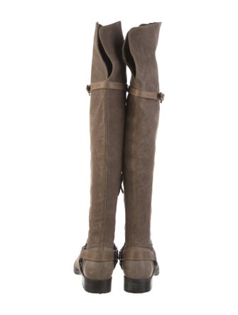 Brunello Cucinelli Leather Riding Boots