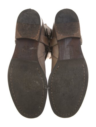 Brunello Cucinelli Leather Riding Boots