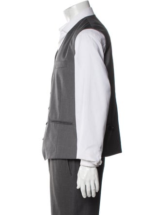 Brunello Cucinelli Virgin Wool Suit Vest