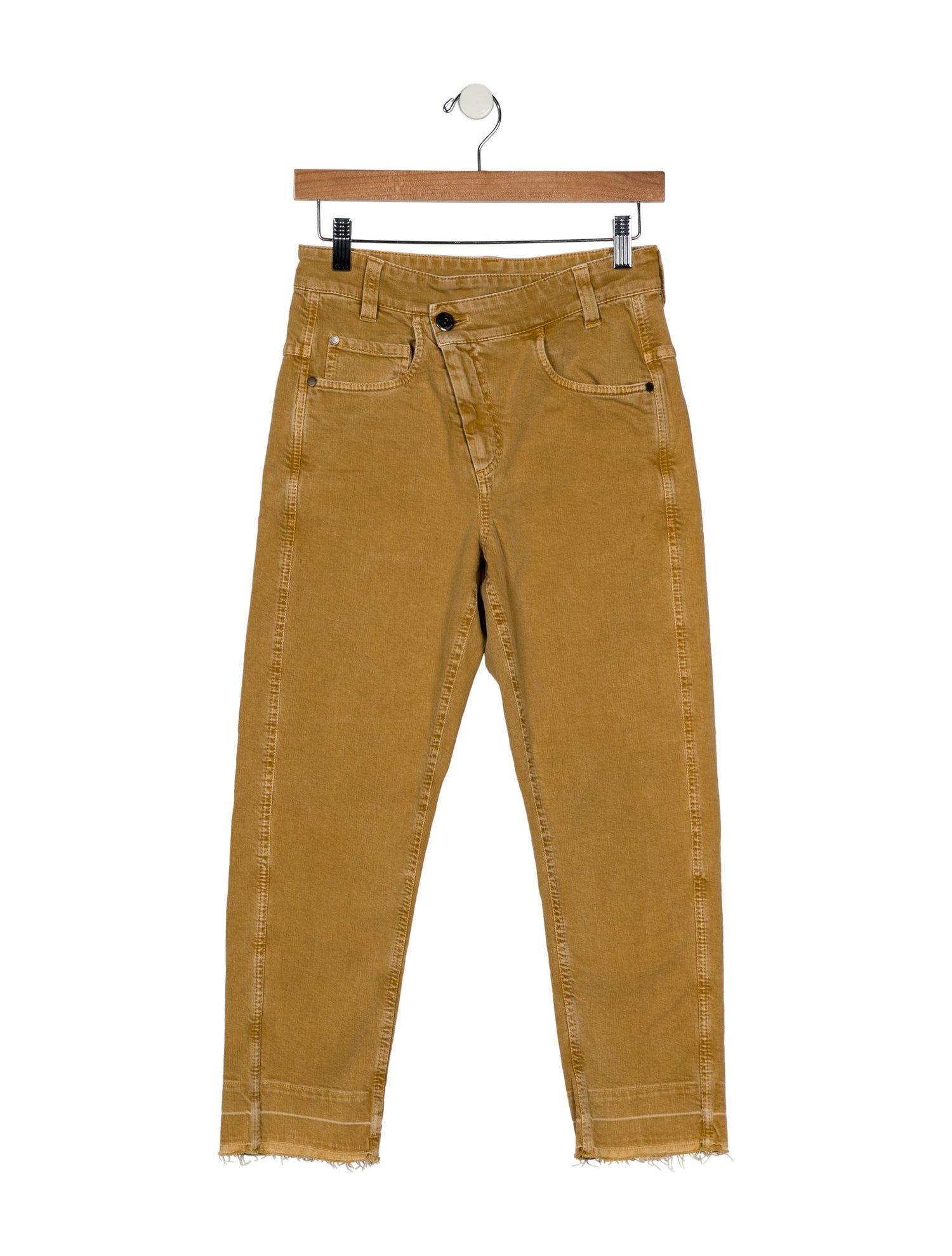 Brunello Cucinelli Mid-Rise Straight Leg Jeans