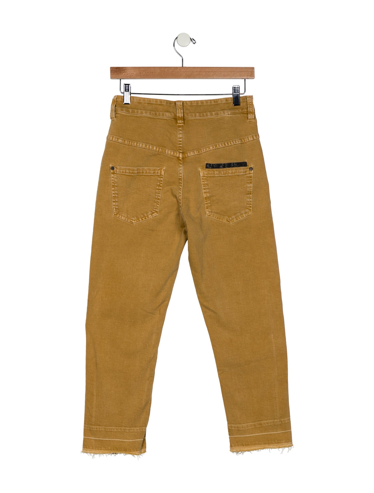 Brunello Cucinelli Mid-Rise Straight Leg Jeans