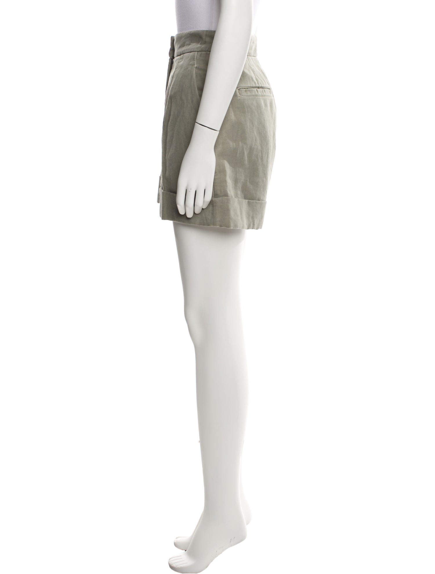 Brunello Cucinelli Linen Mini Shorts