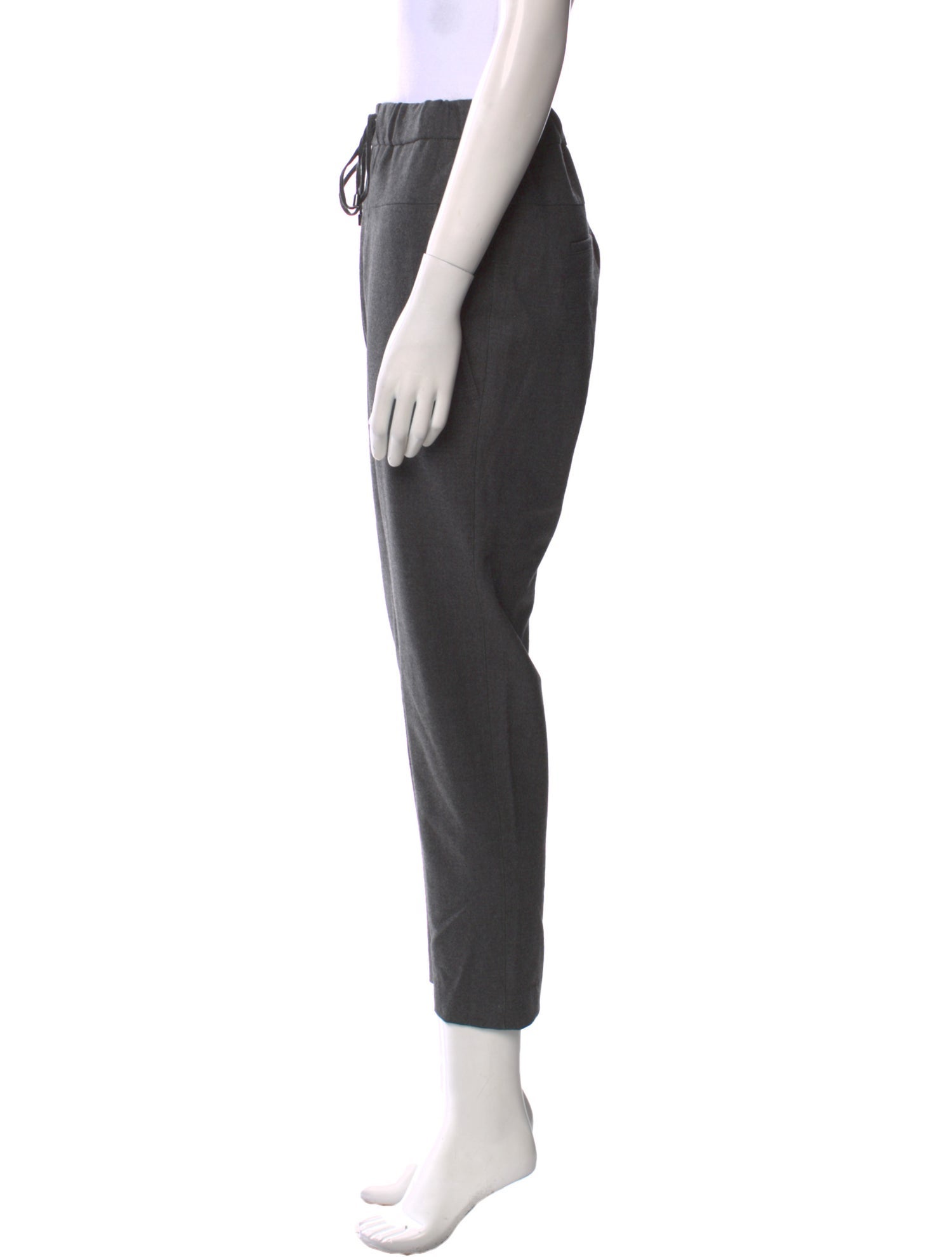 Brunello Cucinelli Virgin Wool Skinny Leg Pants