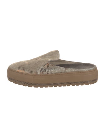 Brunello Cucinelli Ponyhair Mules