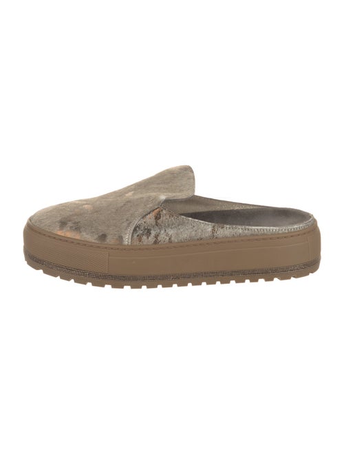 Brunello Cucinelli Ponyhair Mules