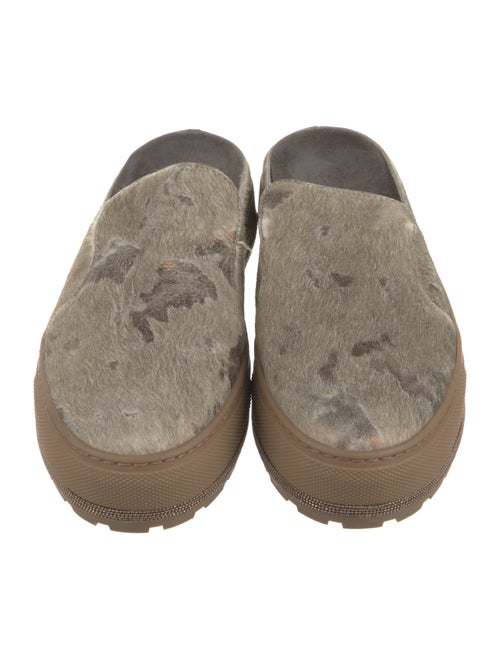 Brunello Cucinelli Ponyhair Mules