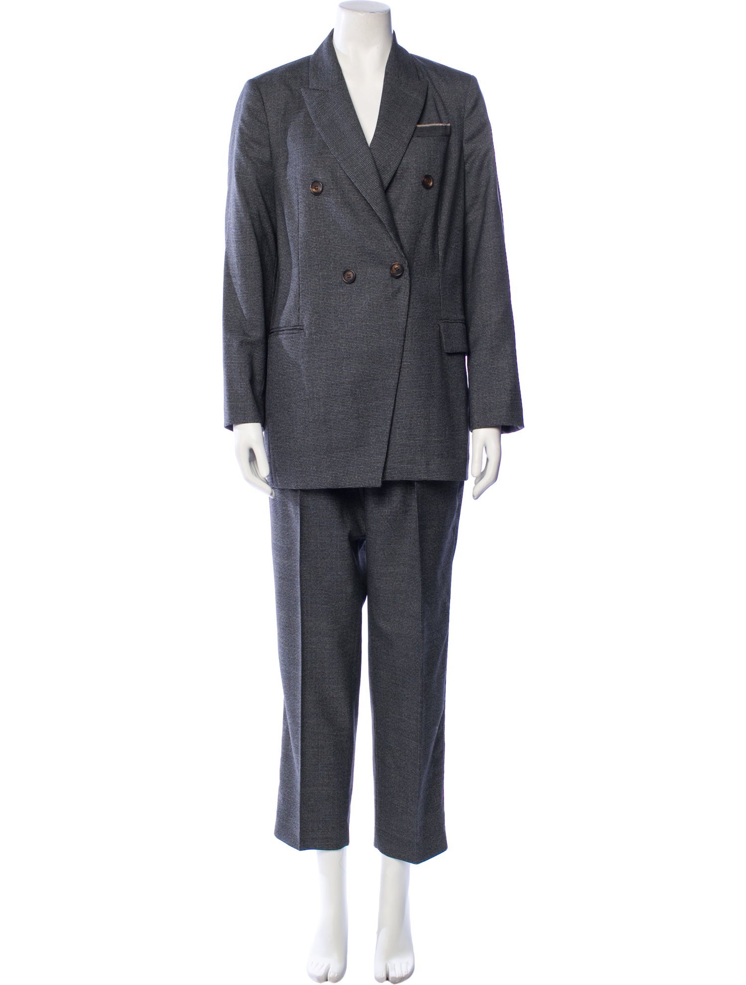 Brunello Cucinelli Virgin Wool Pantsuit w/ Tags