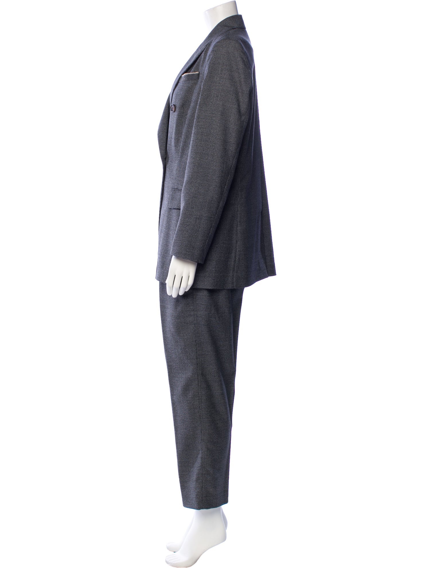 Brunello Cucinelli Virgin Wool Pantsuit w/ Tags