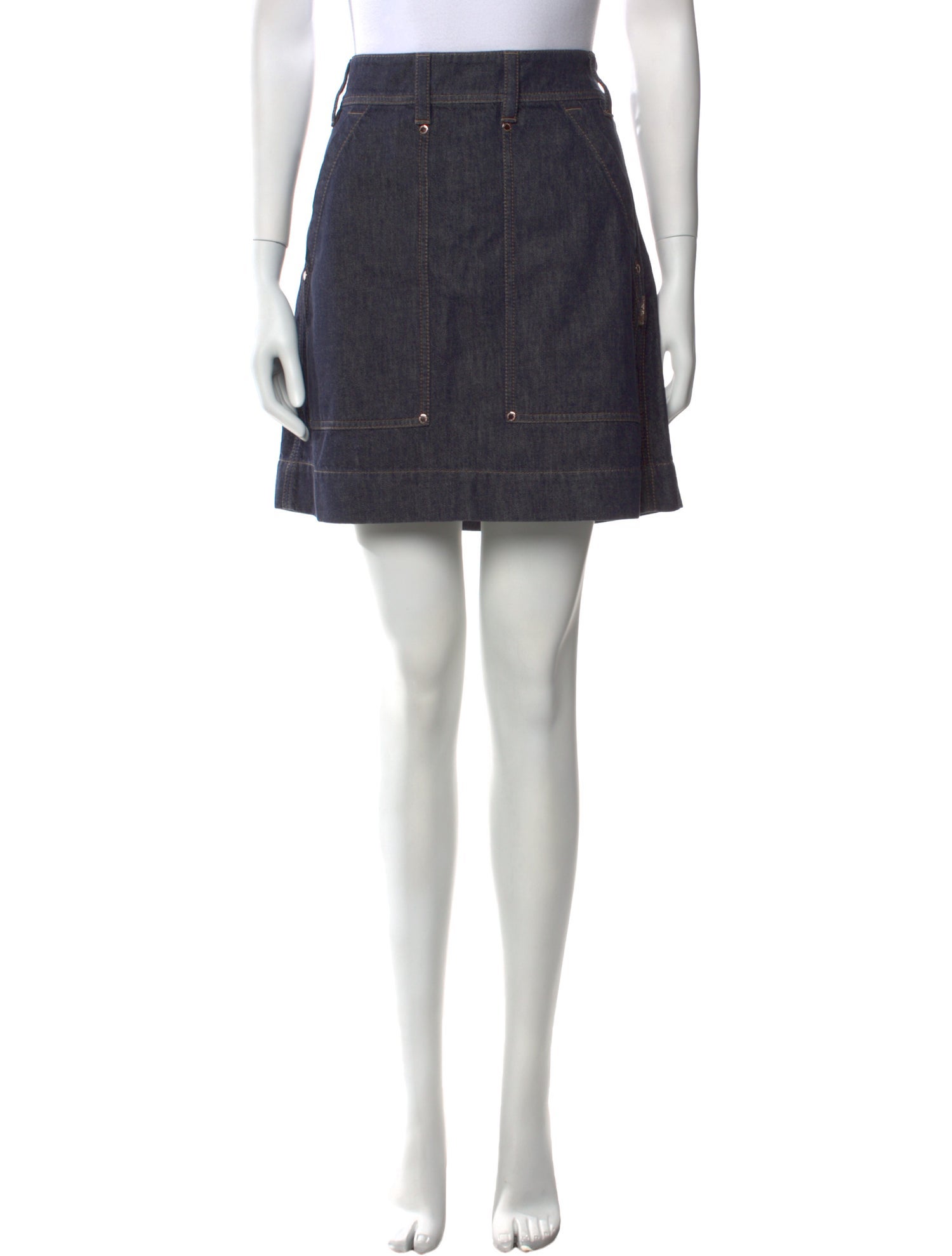 ミニスカート BRUNELLO CUCINELLI Women Mini Skirts MA782G3818C001 Blue Women's elegant and casual skirts | Brunello Cucinelli