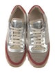 Brunello Cucinelli Suede Printed Athletic Sneakers