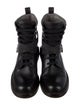 Brunello Cucinelli Monili Leather Combat Boots
