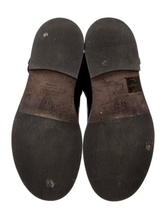 Brunello Cucinelli Monili Leather Combat Boots