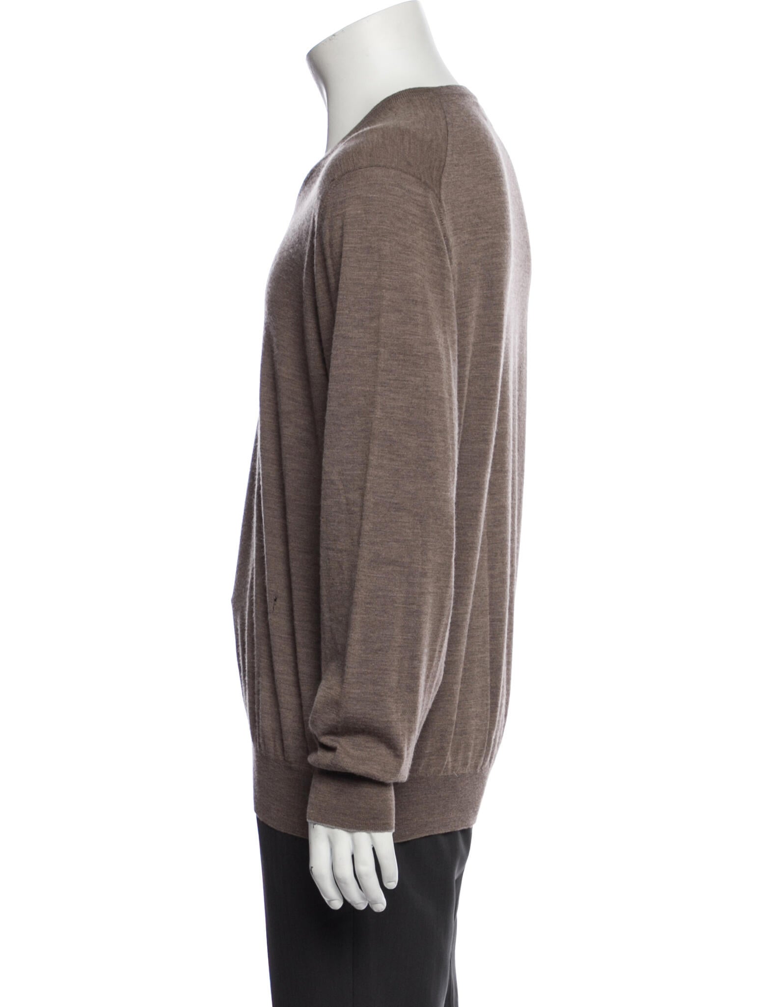 Brunello Cucinelli Wool V-Neck Pullover