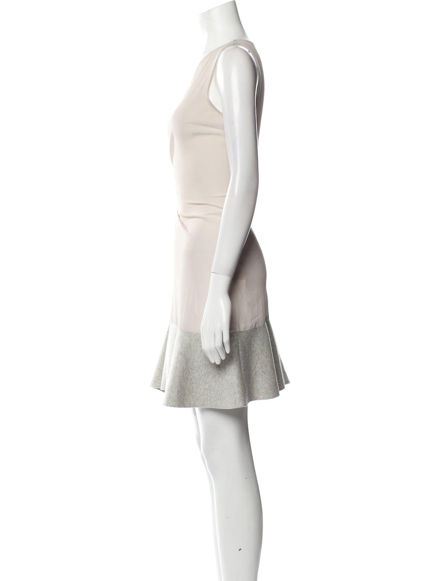 Brunello Cucinelli Bateau Neckline Mini Dress