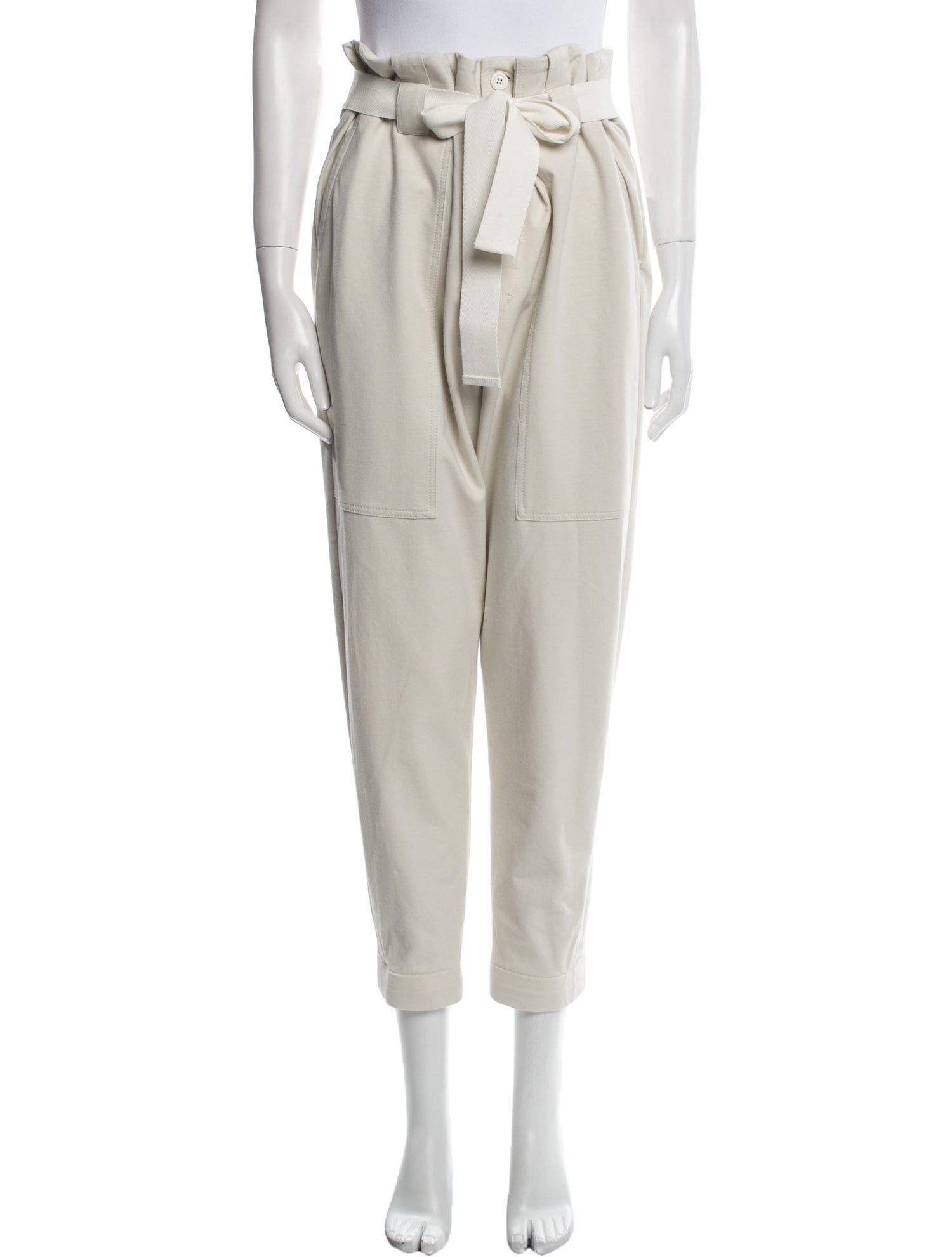 Brunello Cucinelli Straight Leg Pants - Neutrals, 15