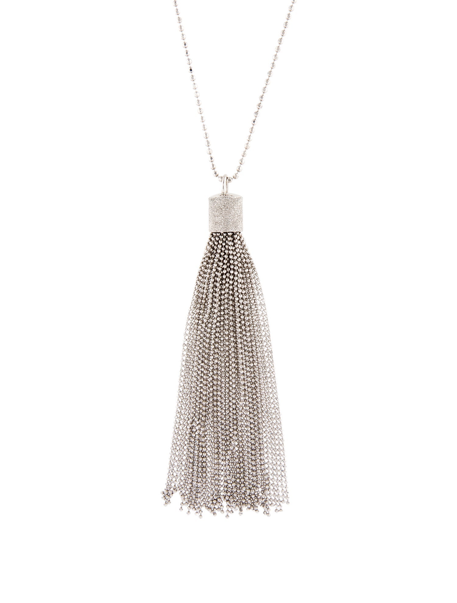 Brunello Cucinelli Monilli Tassel Pendant Necklace