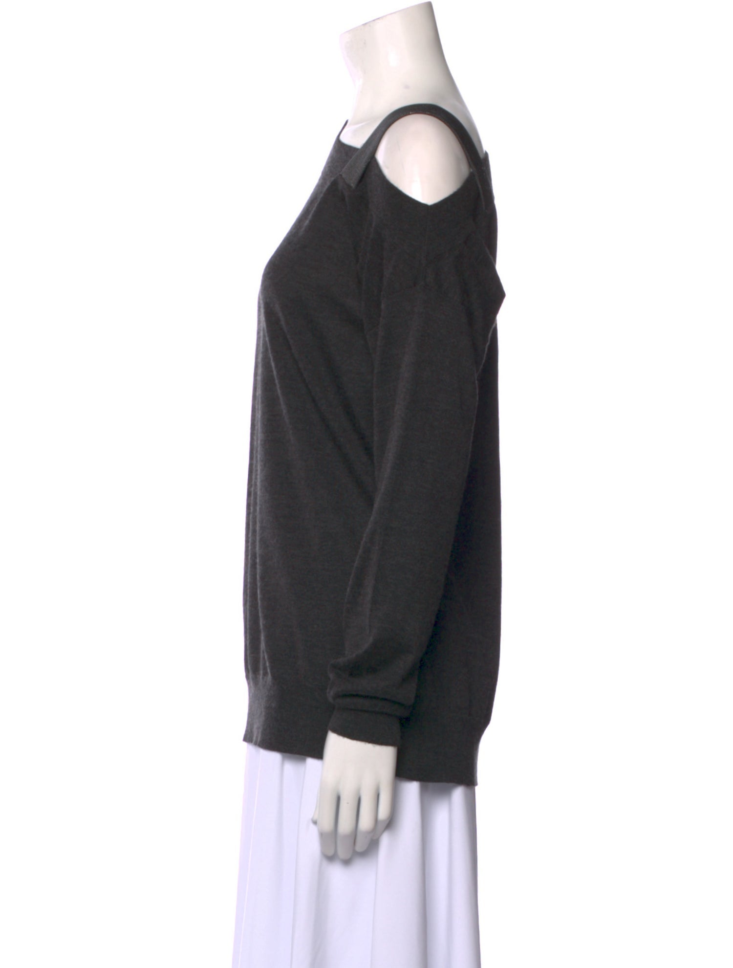 Brunello Cucinelli Cashmere Bateau Neckline Sweater