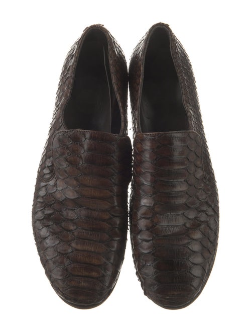 Brunello Cucinelli Python Loafers