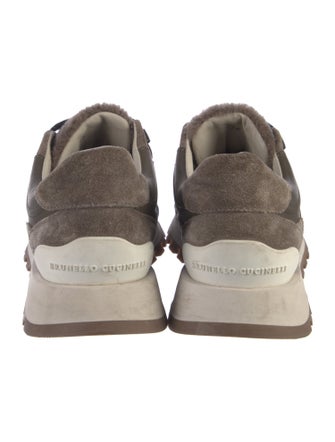 Brunello Cucinelli Monili Suede Sneakers