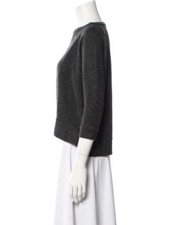 Brunello Cucinelli Cashmere Graphic Print Sweatshirt