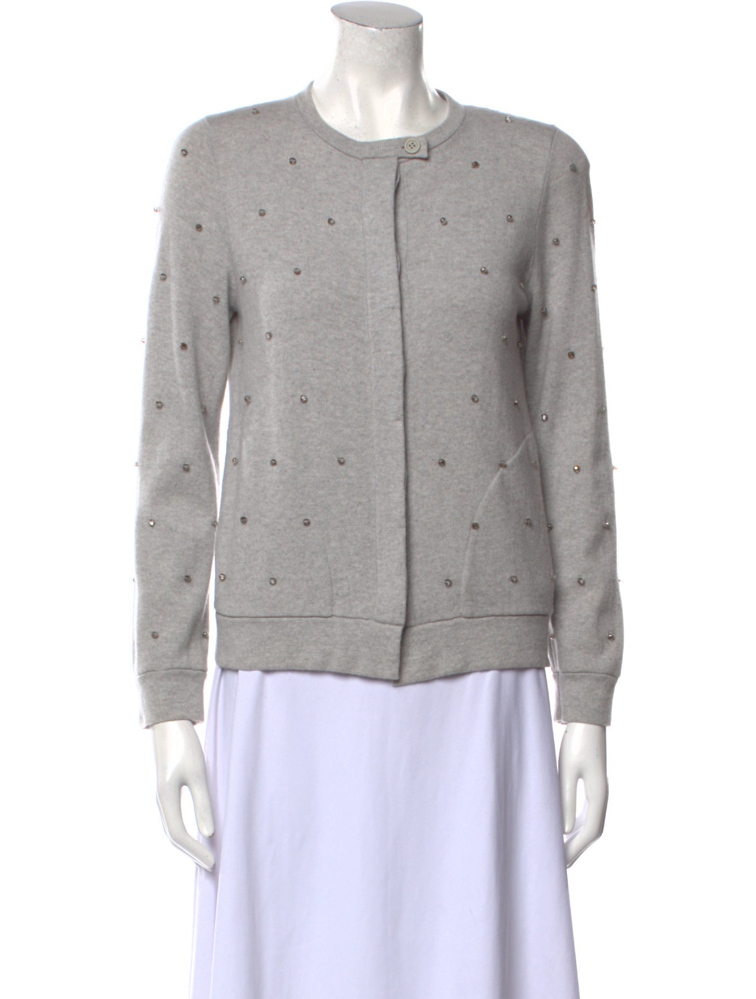 Brunello Cucinelli Cashmere Polka Dot Print Sweater