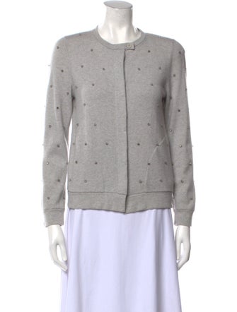 Brunello Cucinelli Cashmere Polka Dot Print Sweater