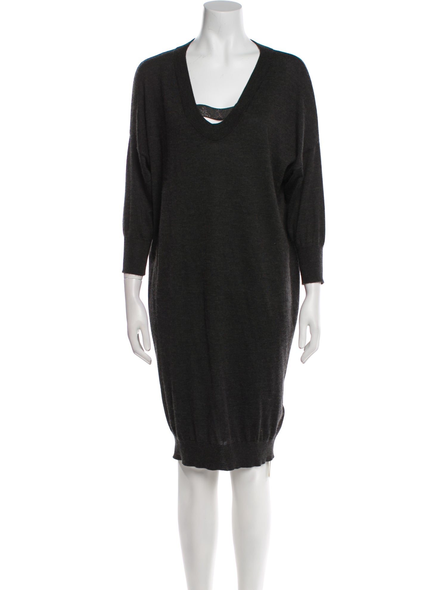 Brunello Cucinelli Cashmere Mini Dress