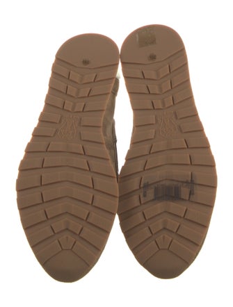 Brunello Cucinelli Suede Beaded Accents Moccasins