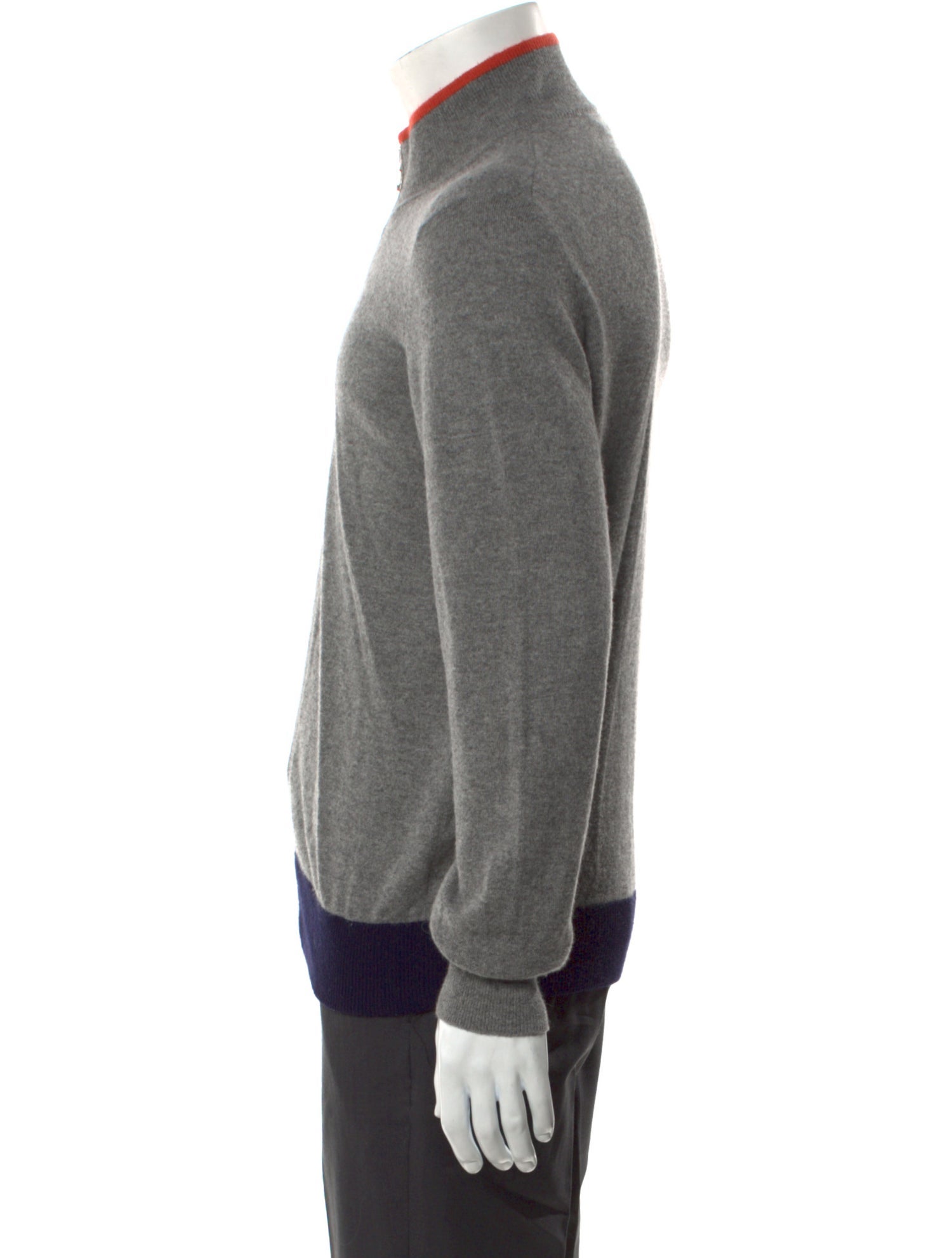 Brunello Cucinelli Cashmere Mock Neck Cardigan
