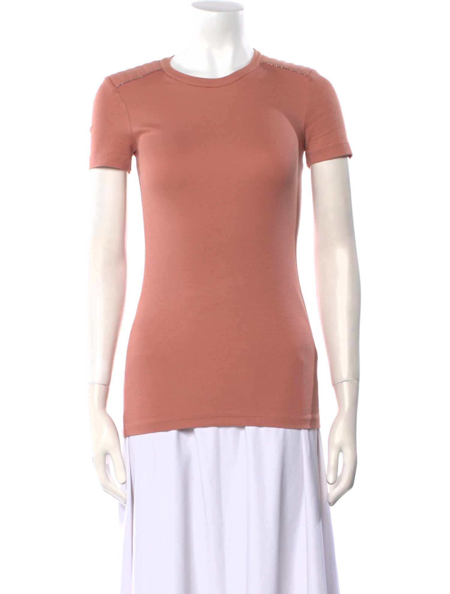Brunello Cucinelli Crew Neck Short Sleeve T-Shirt