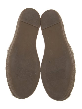 Brunello Cucinelli Monili Leather Espadrilles