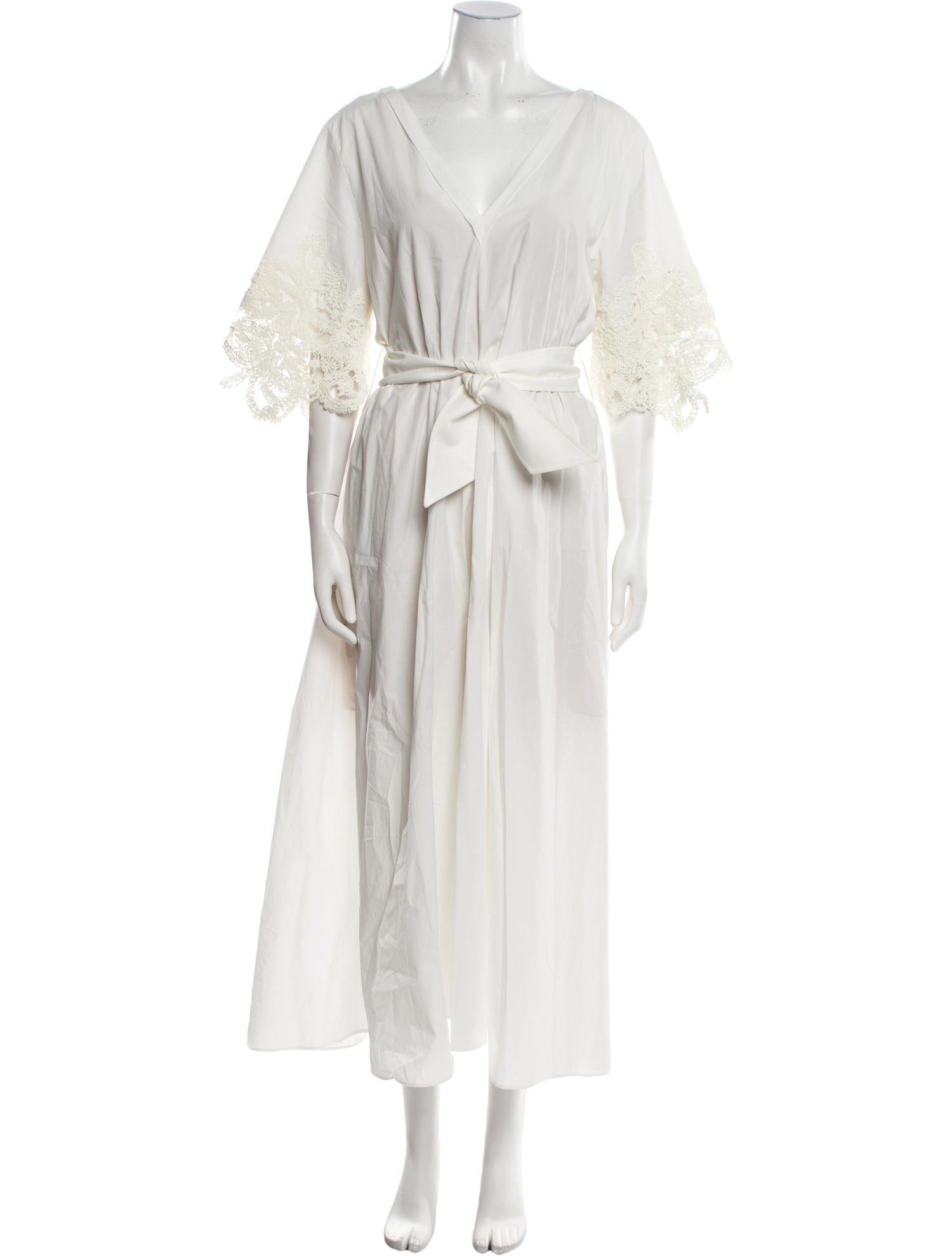 Brunello Cucinelli V-Neck Long Dress