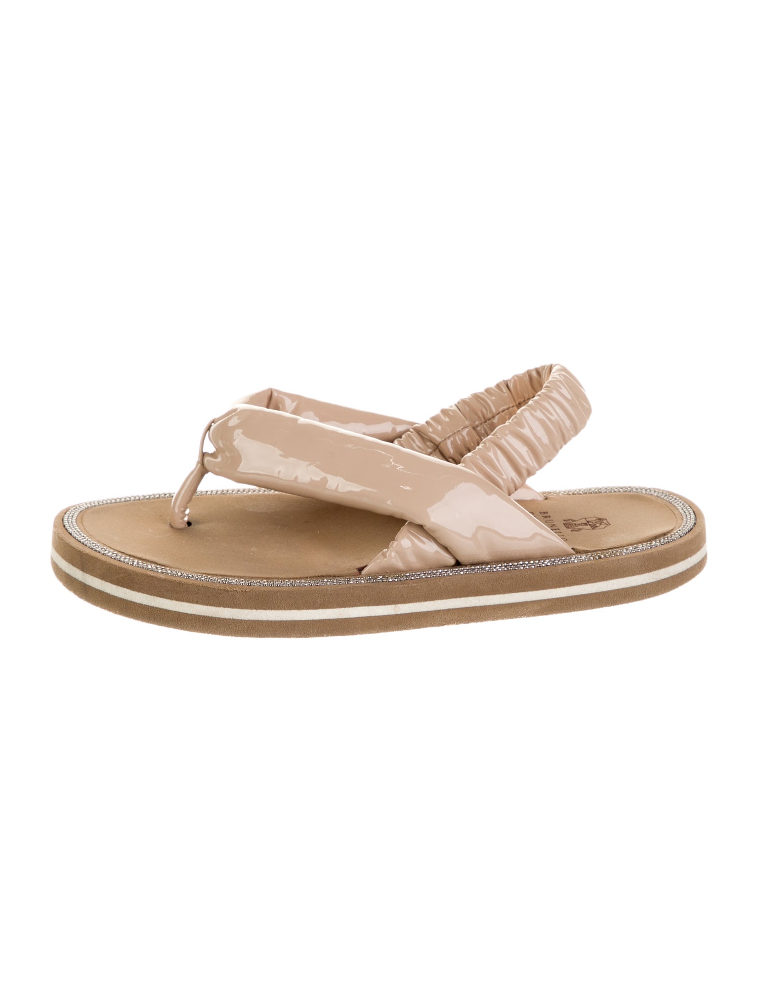 Brunello Cucinelli Girls' Flat Sandals