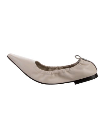 Brunello Cucinelli Leather Ballet Flats
